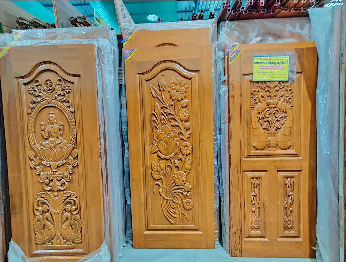 Doors in Kanchipuram