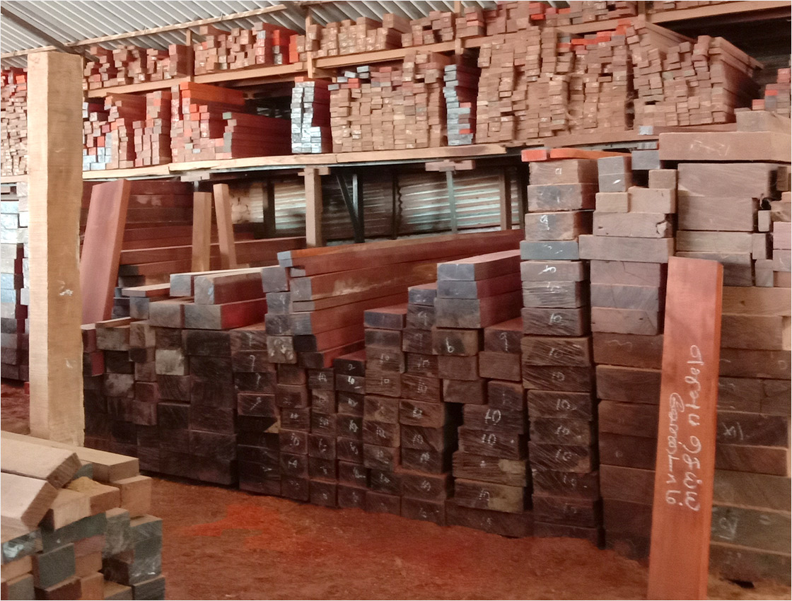 Timber in Kanchipuram