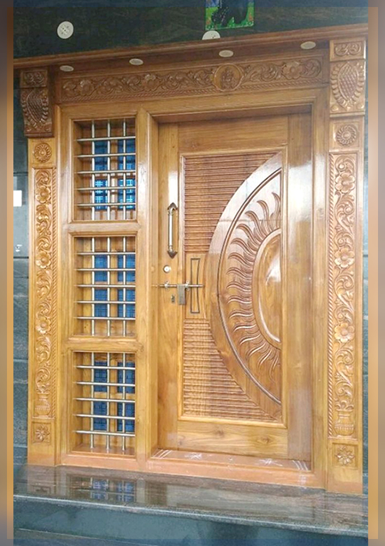Doors in Kanchipuram